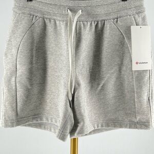 NWT Lululemon Scuba Shorts 5”, Gray, Size 8